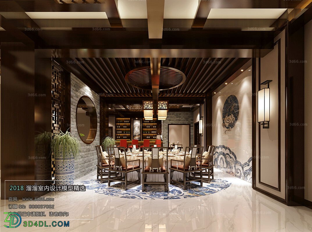 3D66 2018 Chinese Style Room Space C024